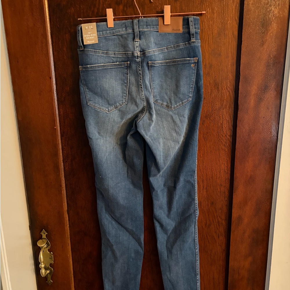 Madewell High Rise Distressed Denim Jeans - Picture 4 of 6